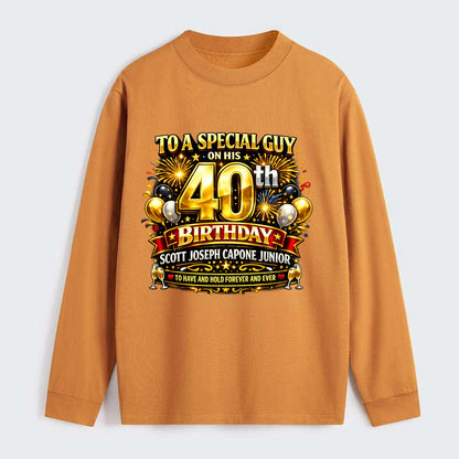 Special 40th Birthday - Classic Long Sleeve Shirt