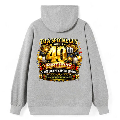 Special 40th Birthday - Classic Pullover Hoodie