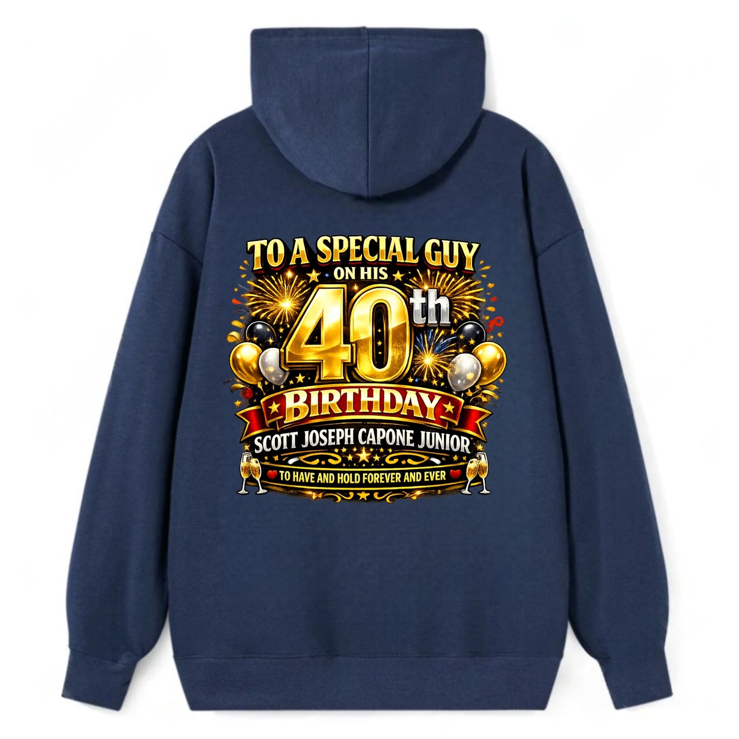 Special 40th Birthday - Classic Pullover Hoodie