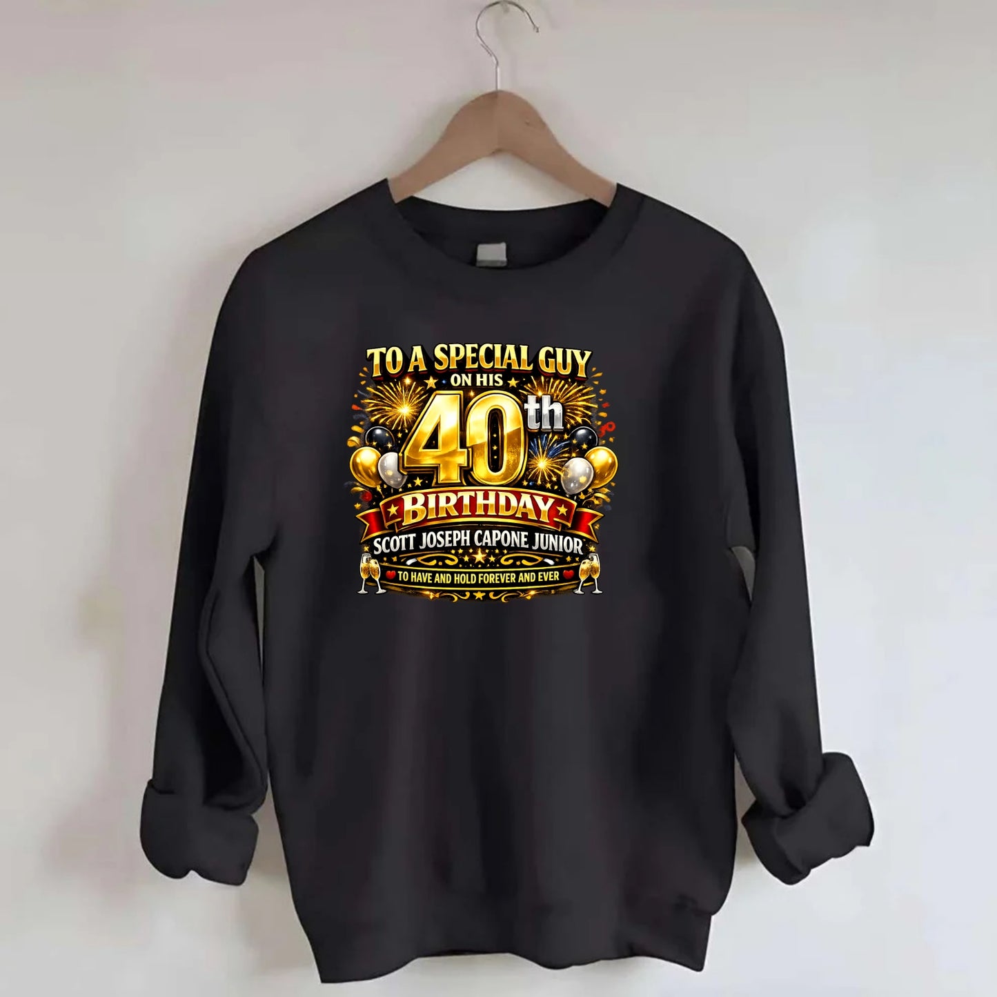 Special 40th Birthday - Crewneck Sweatshirt