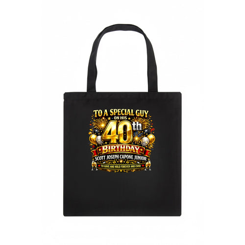 Special 40th Birthday - Tote Bag