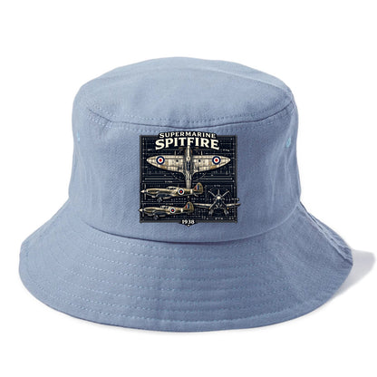 Spitfire Blueprint - Bucket Hat