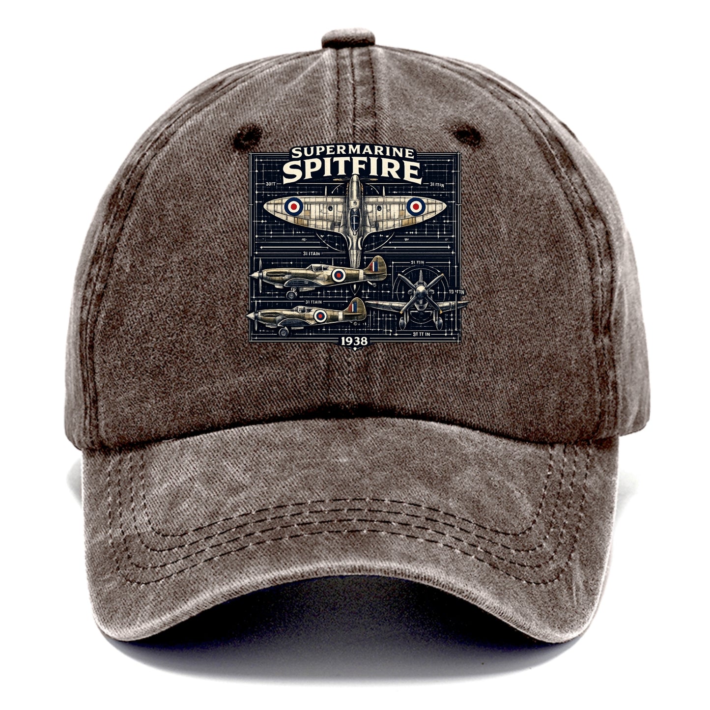Spitfire Blueprint - Classic Cap