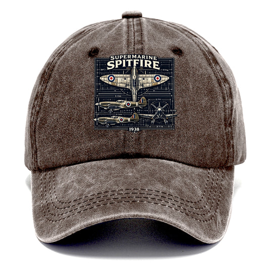 Spitfire Blueprint - Classic Cap