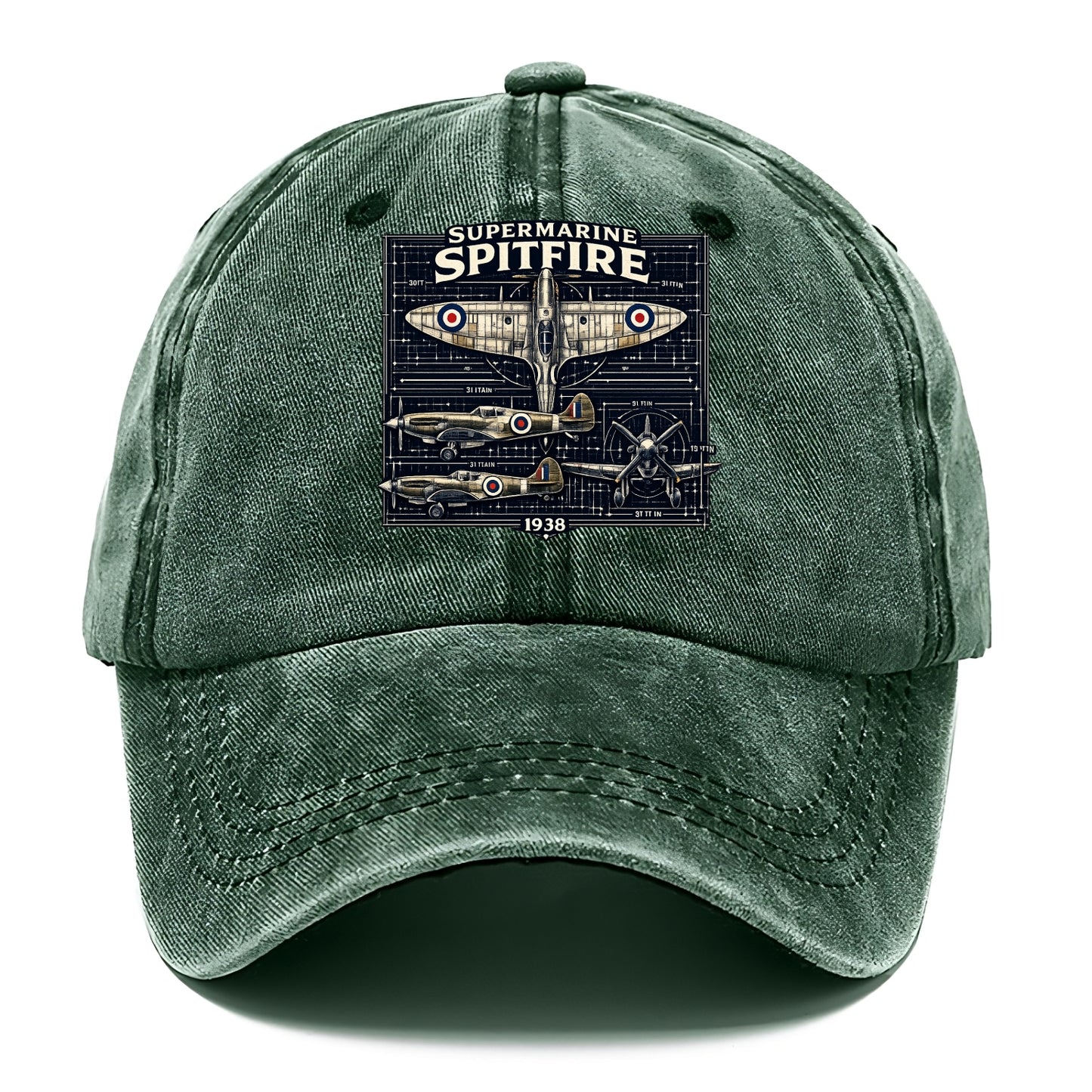 Spitfire Blueprint - Classic Cap