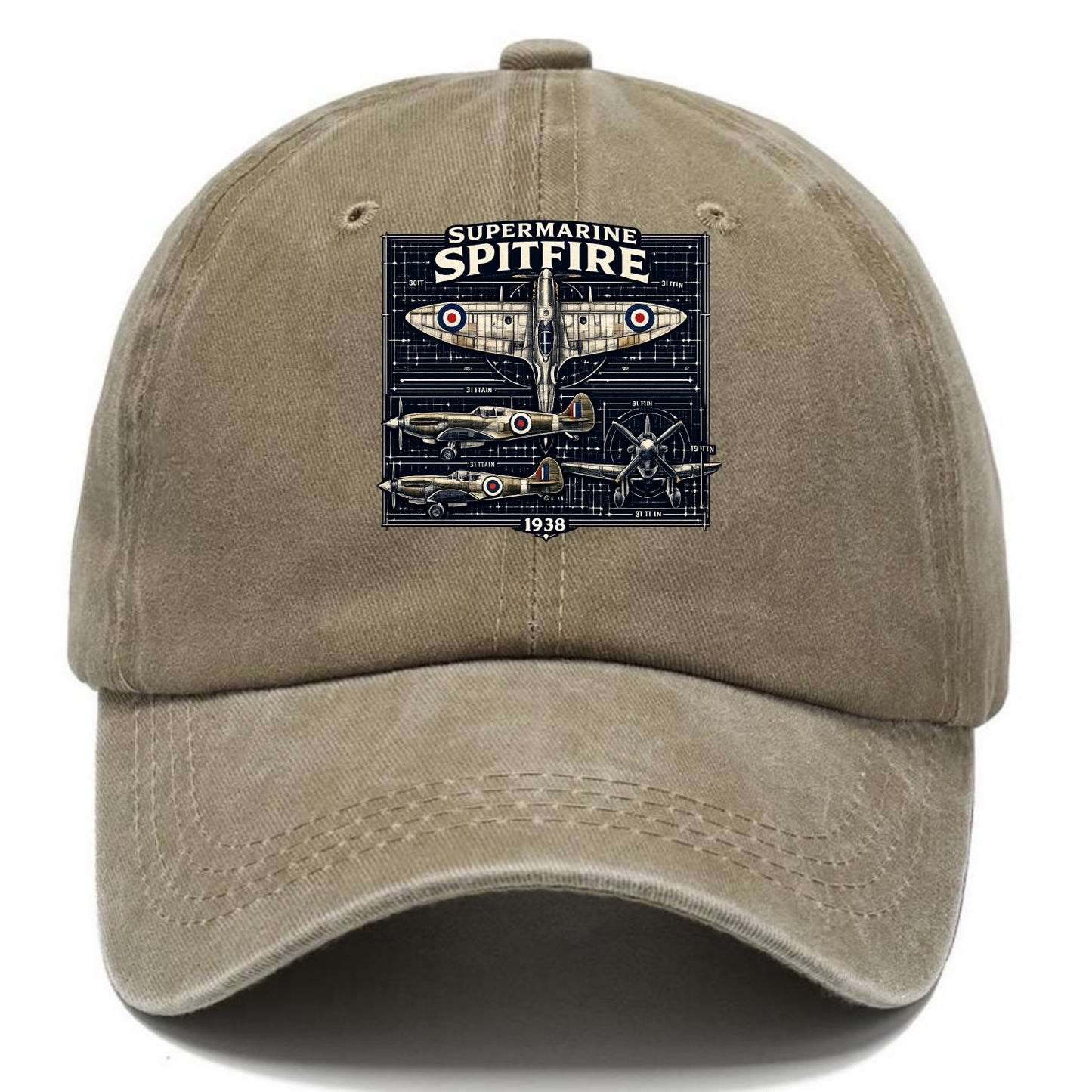 Spitfire Blueprint - Classic Cap