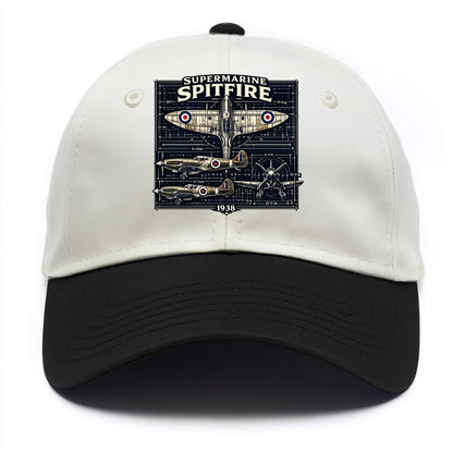 Spitfire Blueprint - Two Tone Cap