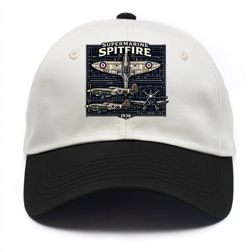 Spitfire Blueprint - Two Tone Cap