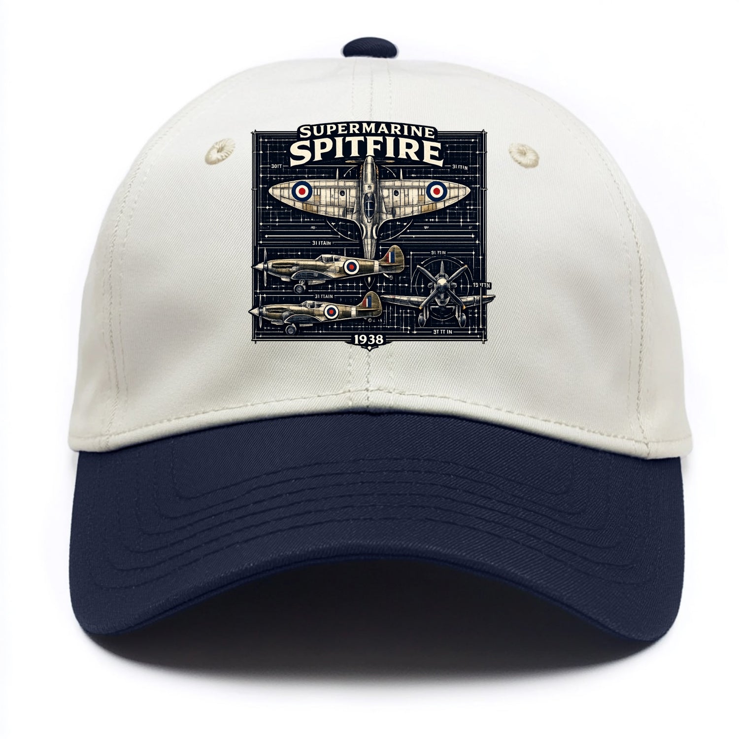 Spitfire Blueprint - Two Tone Cap