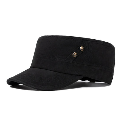 Stylish Cotton Baseball Cap with Star Design