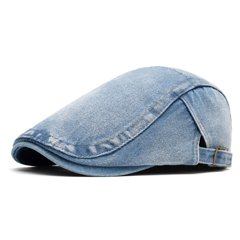 Stylish Denim Beret Hat for Men & Women