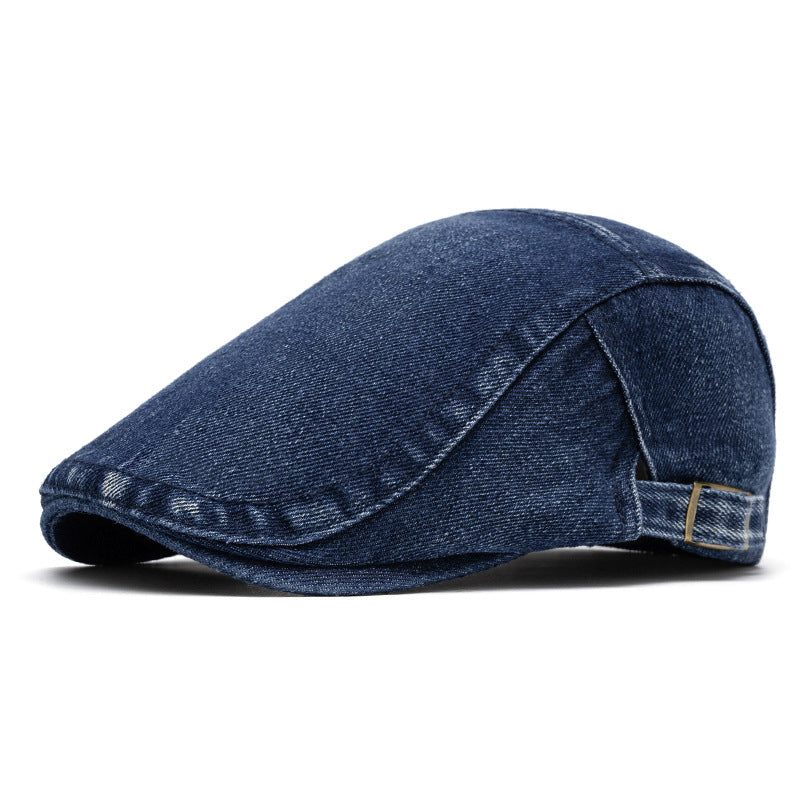 Stylish Denim Beret Hat for Men & Women