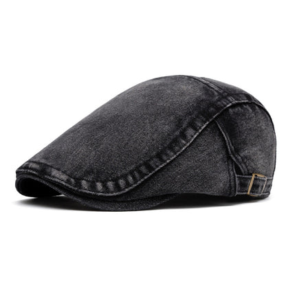 Stylish Denim Beret Hat for Men & Women
