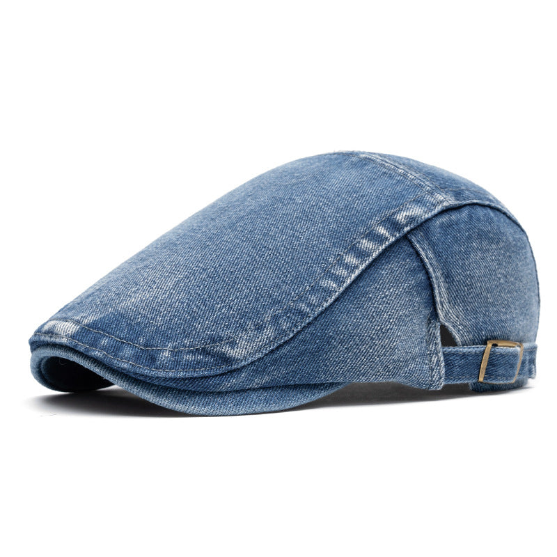 Stylish Denim Beret Hat for Men & Women