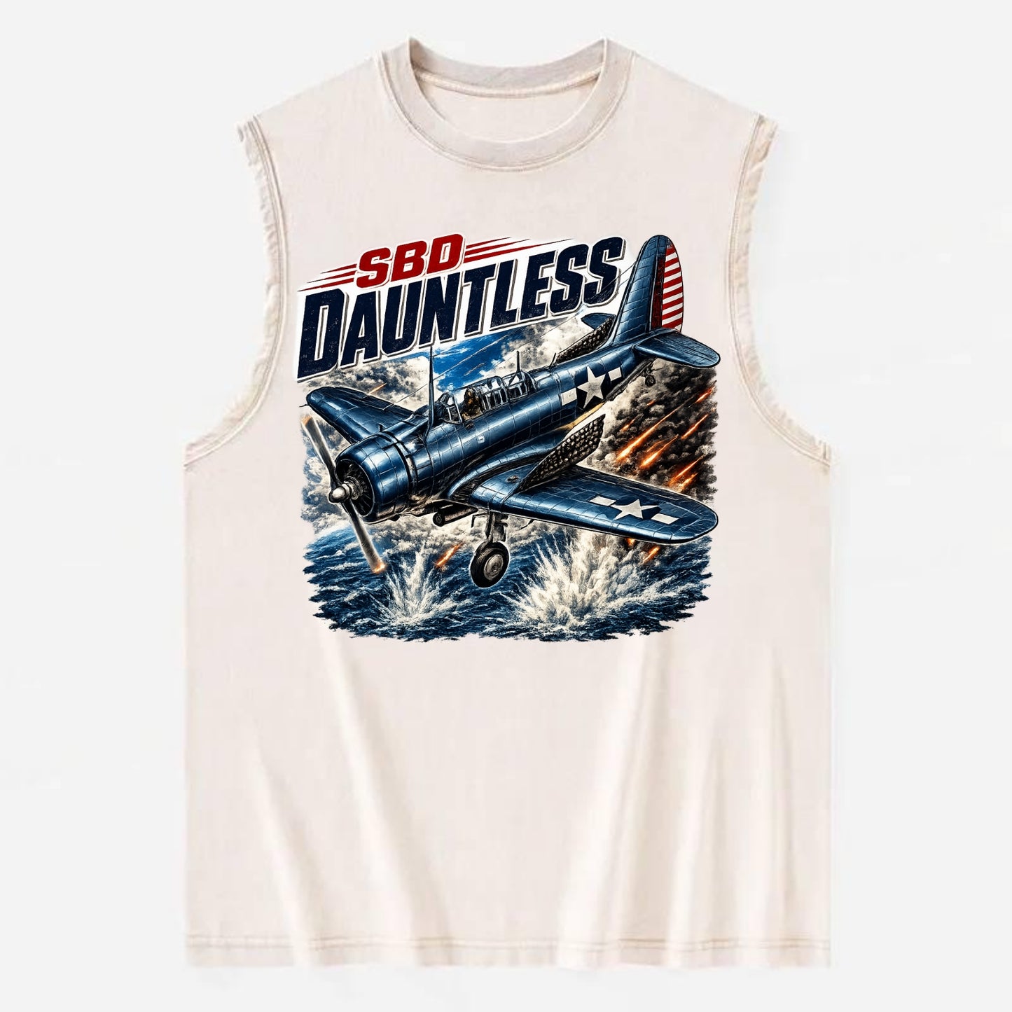 Sbd Dauntless - Vintage Washed Tank
