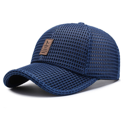 Stylish Men's Summer Outdoor Sun Hat - Breathable Cap