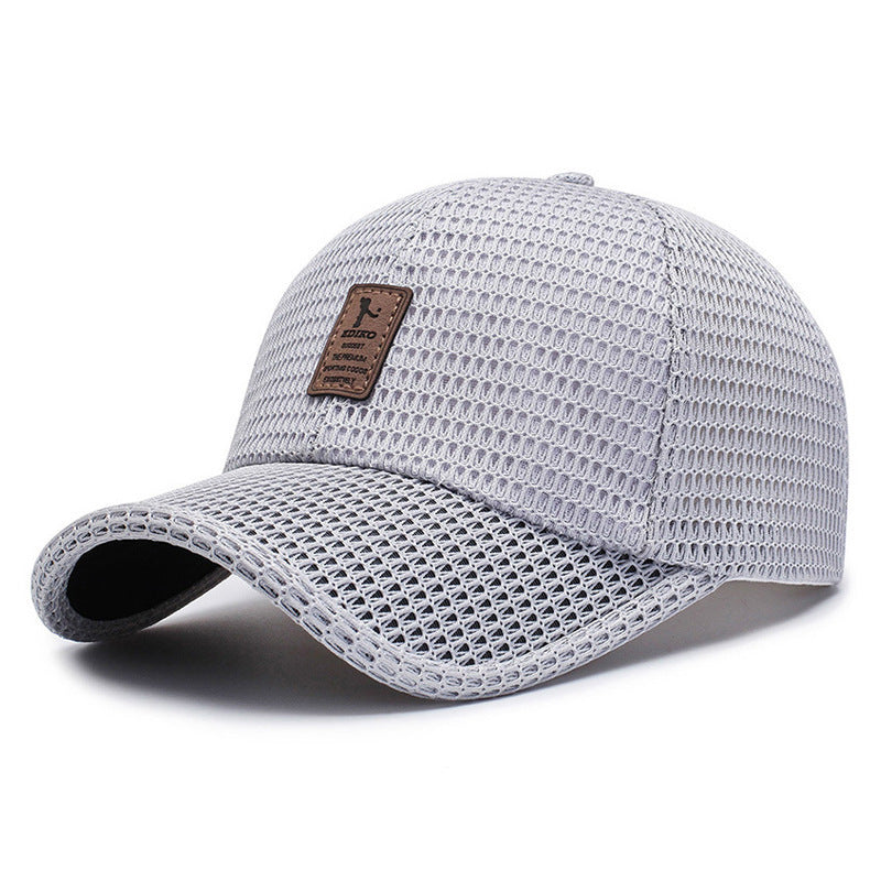 Stylish Men's Summer Outdoor Sun Hat - Breathable Cap