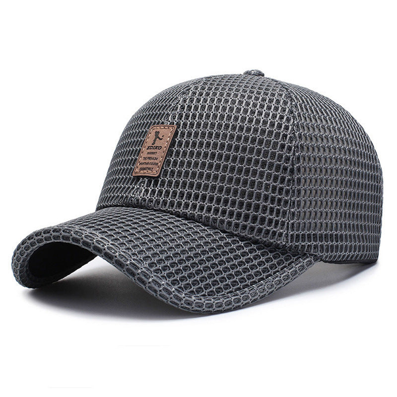 Stylish Men's Summer Outdoor Sun Hat - Breathable Cap