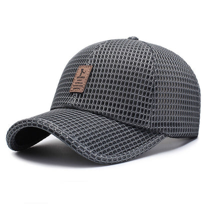 Stylish Men's Summer Outdoor Sun Hat - Breathable Cap