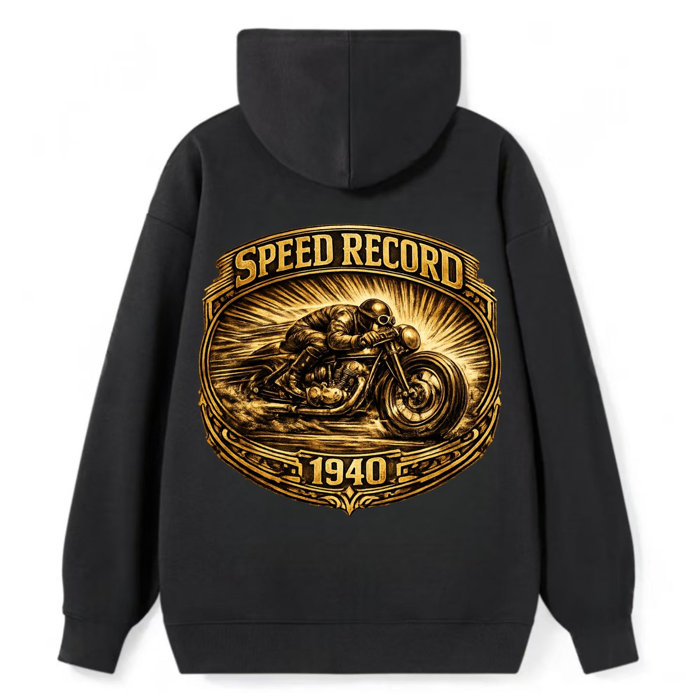 Speed Record Racer - Classic Pullover Hoodie