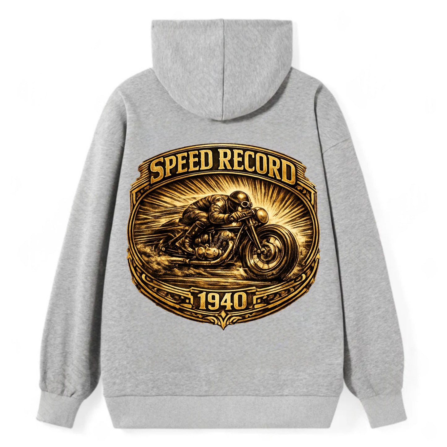 Speed Record Racer - Classic Pullover Hoodie