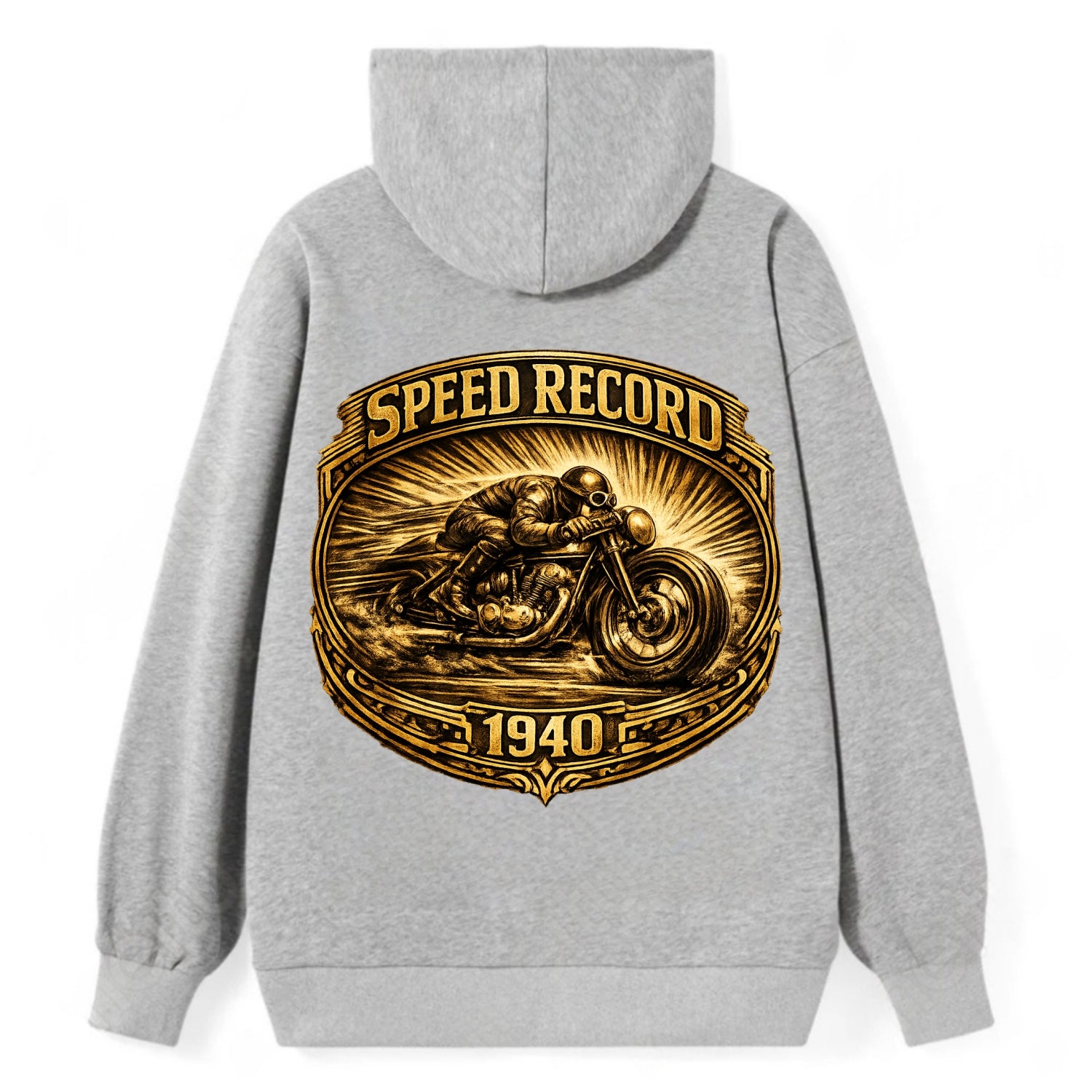 Speed Record Racer - Classic Pullover Hoodie