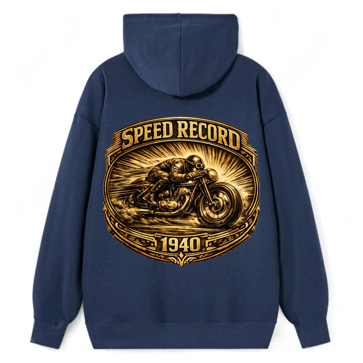 Speed Record Racer - Classic Pullover Hoodie