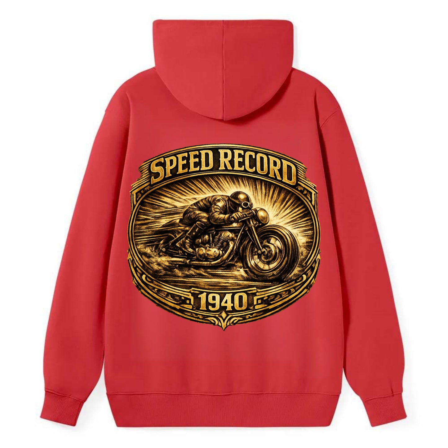 Speed Record Racer - Classic Pullover Hoodie