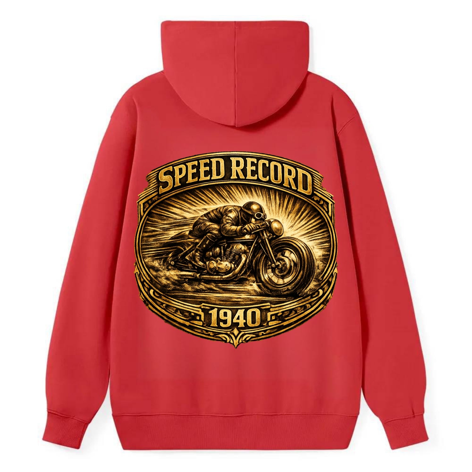 Speed Record Racer - Classic Pullover Hoodie