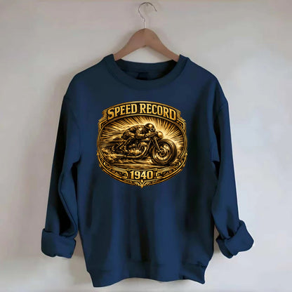 Speed Record Racer - Crewneck Sweatshirt
