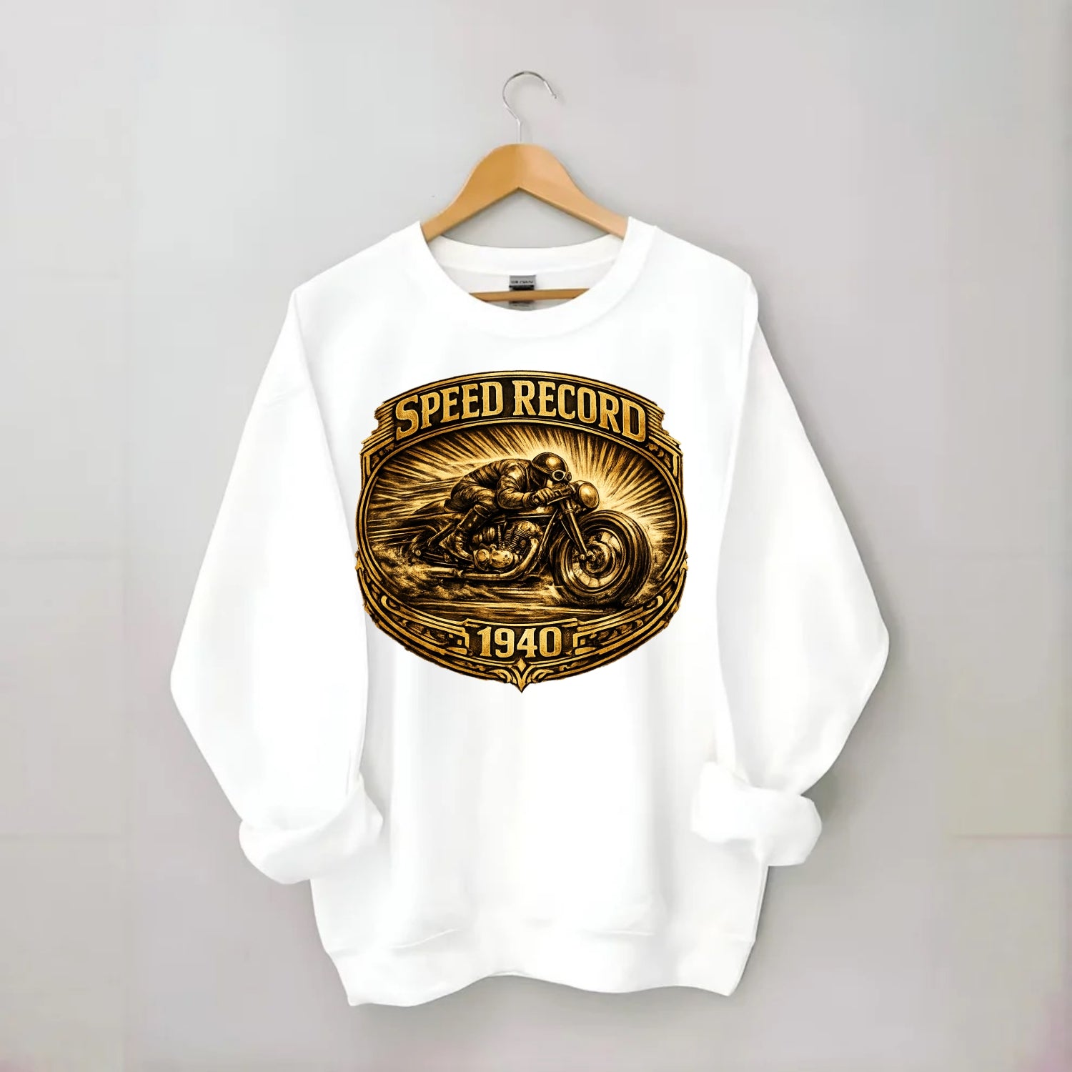 Speed Record Racer - Crewneck Sweatshirt