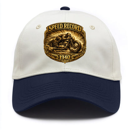 Speed Record Racer - Two Tone Cap
