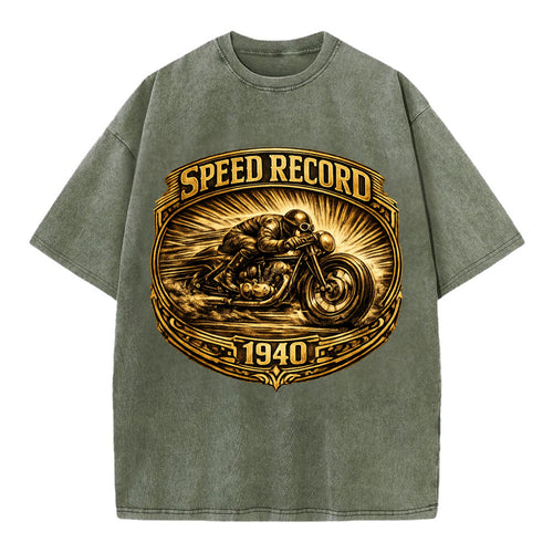 Speed Record Racer - Vintage T-shirt