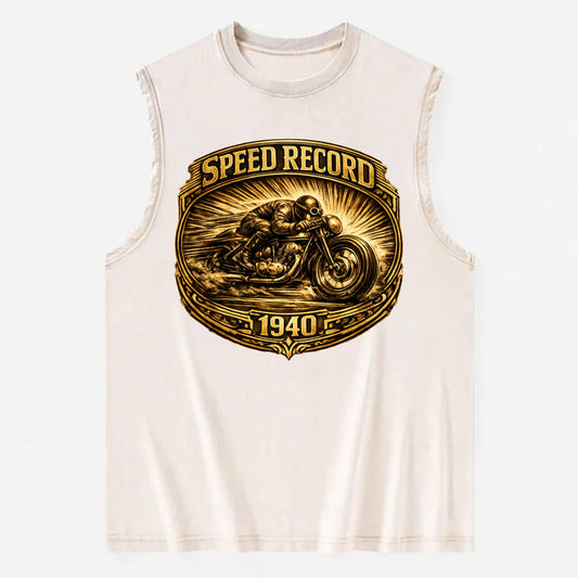 Speed Record Racer - Vintage Washed Tank