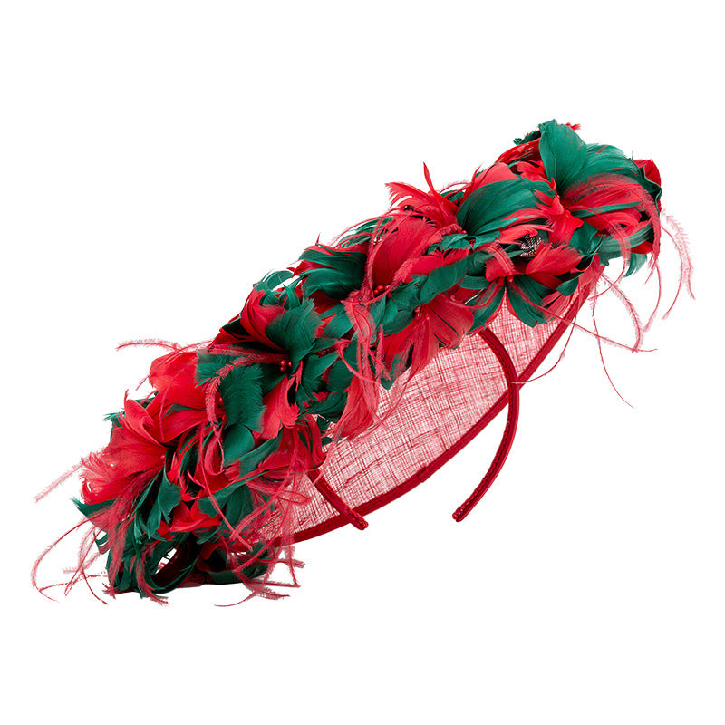 Stylish Red Vintage Philippines Hat for Parties