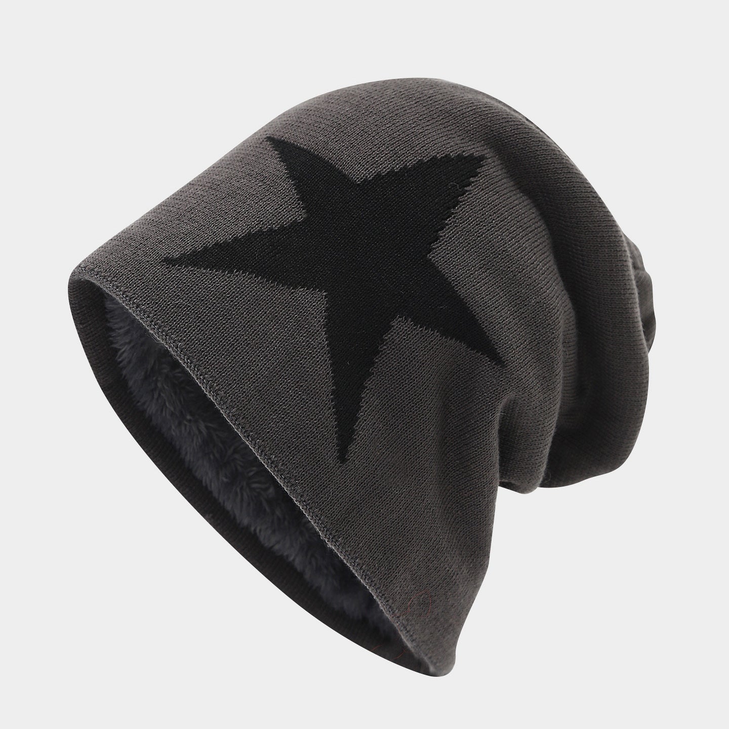 Street Star Fleece Beanie: Hip Hop Style