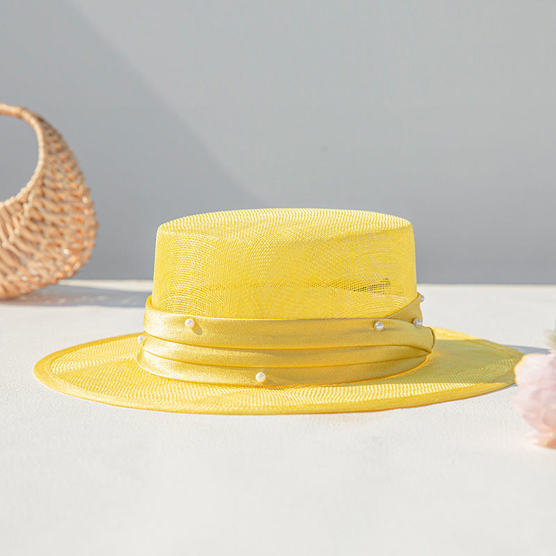 Stylish Summer Straw Hat for Women - Vintage Chic