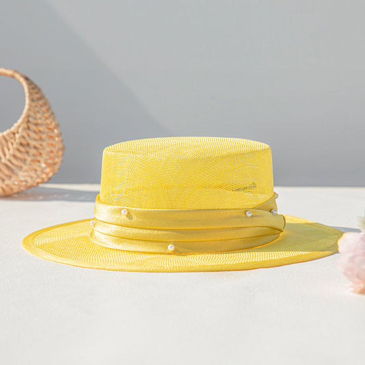 Stylish Summer Straw Hat for Women - Vintage Chic