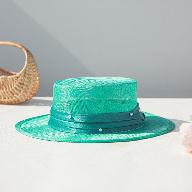 Stylish Summer Straw Hat for Women - Vintage Chic