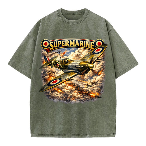 Supermarine Spitfire - Vintage T-shirt