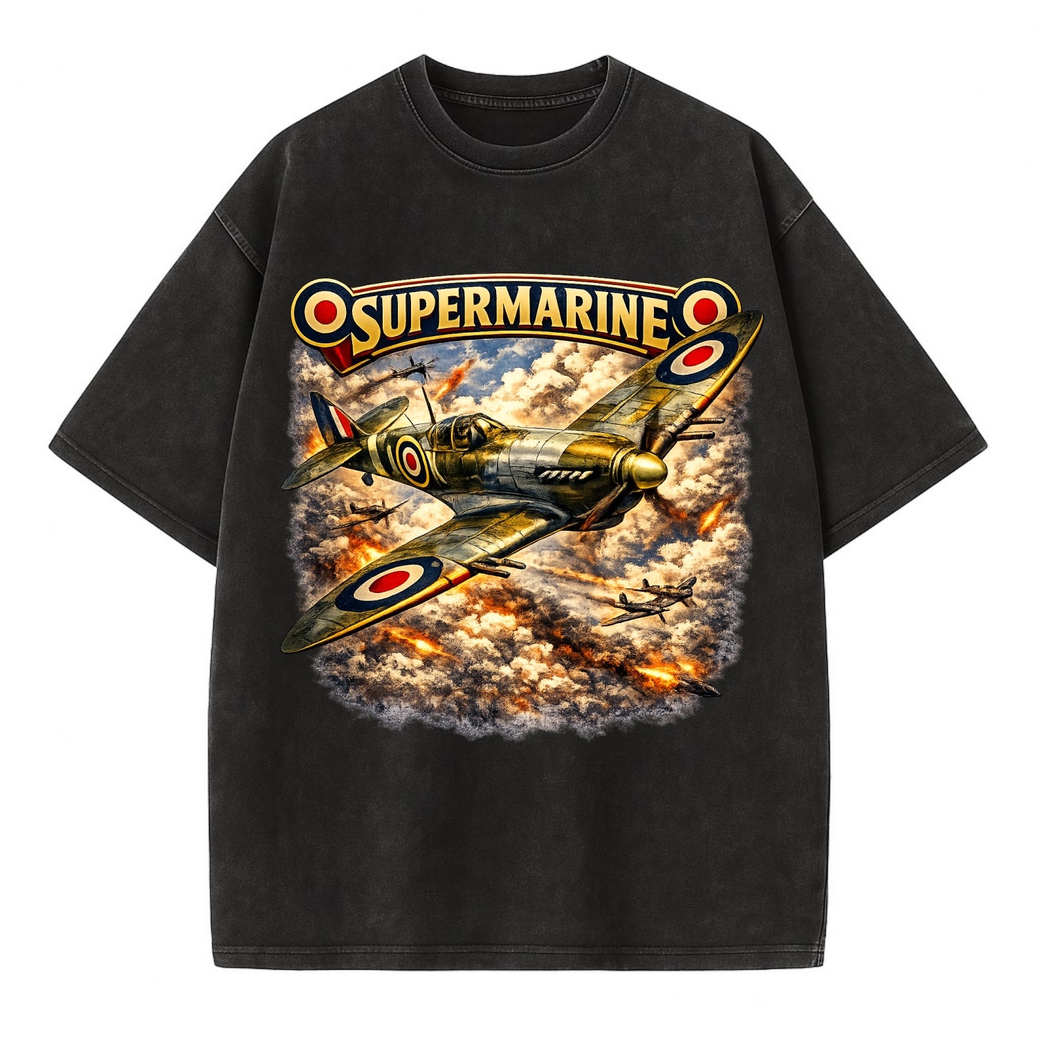 Supermarine Spitfire - Vintage T-shirt