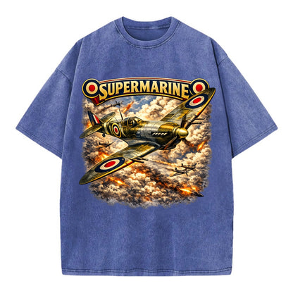 Supermarine Spitfire - Vintage T-shirt