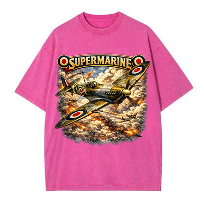 Supermarine Spitfire - Vintage T-shirt
