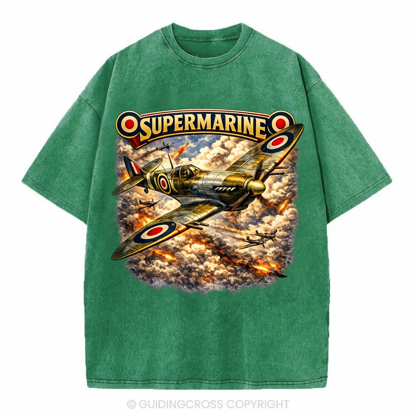 Supermarine Spitfire - Vintage T-shirt