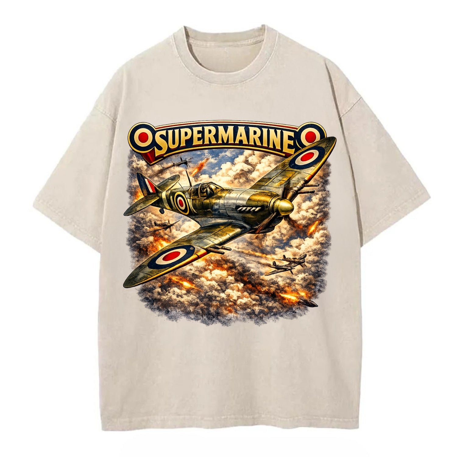 Supermarine Spitfire - Vintage T-shirt