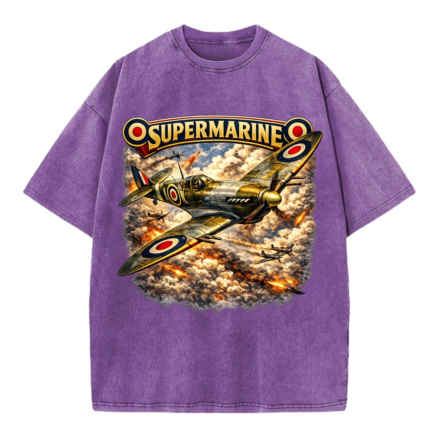 Supermarine Spitfire - Vintage T-shirt