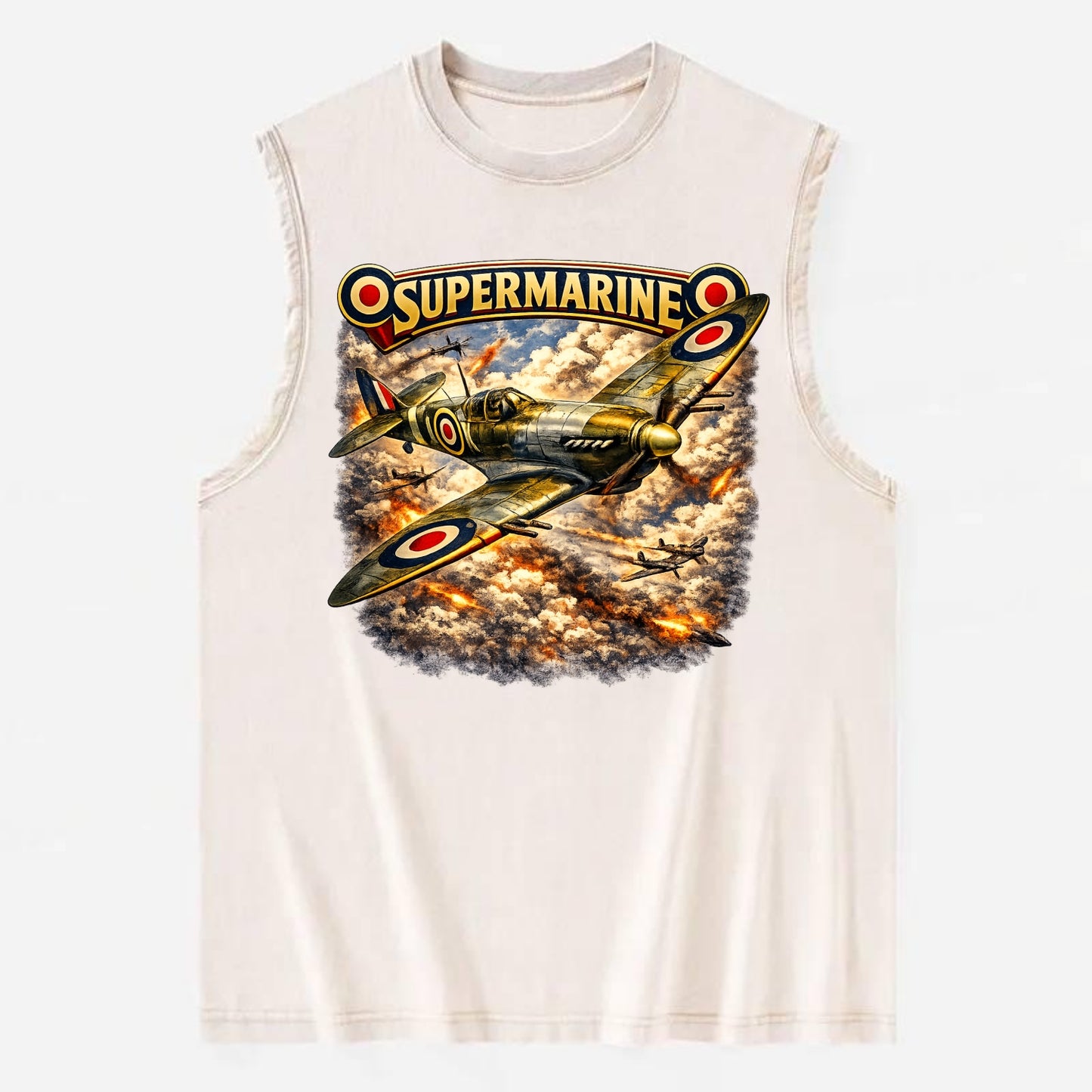 Supermarine Spitfire - Vintage Washed Tank