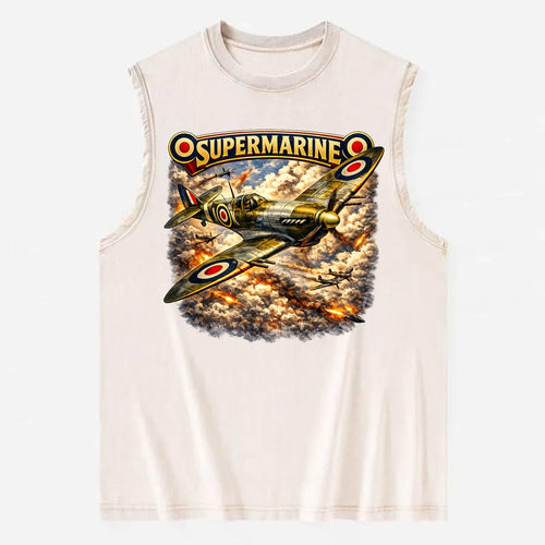 Supermarine Spitfire - Vintage Washed Tank