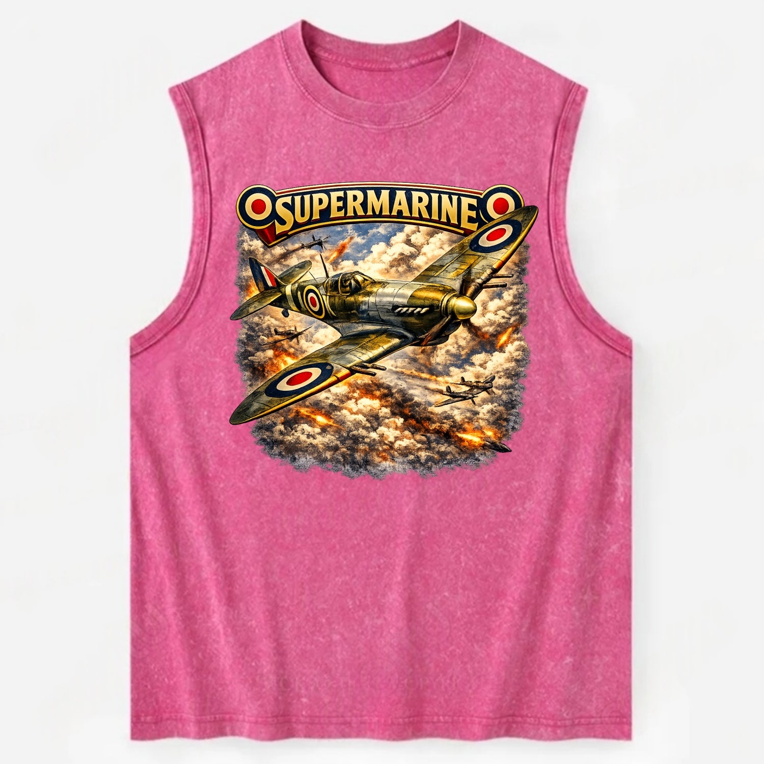 Supermarine Spitfire - Vintage Washed Tank