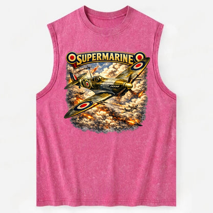 Supermarine Spitfire - Vintage Washed Tank